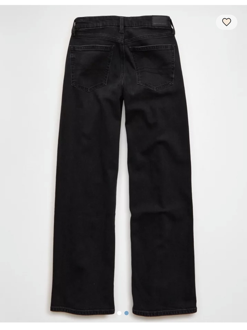 American Eagle Outfitters Black Stovepipe Jeans - Picture 5 of 6